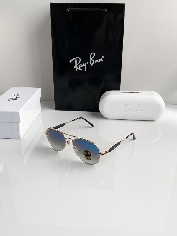 Rayban gold blue shade 3517 Main image