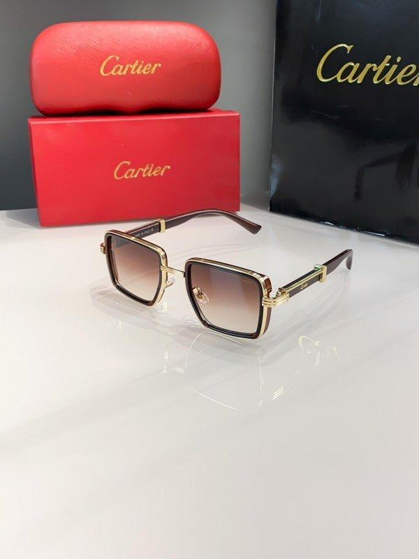 Cartier Brown Shaded 04725 Sunglasses Main image