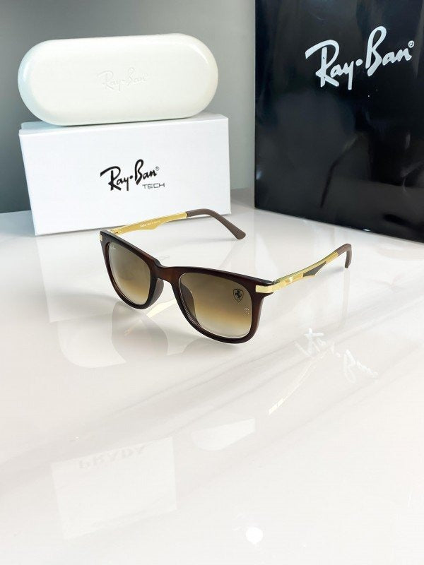 Rayban gold brown shaded 4287 Secondary image