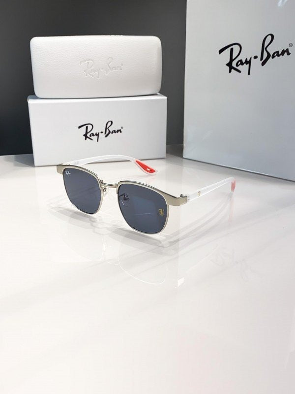 Rayban white black red 03 Main image