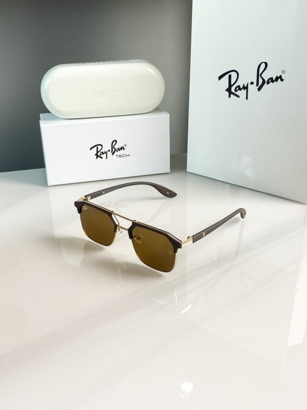 Rayban04 gold brown Main image