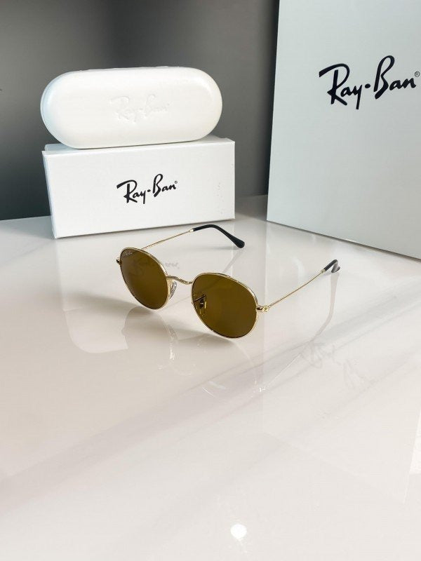 Rayban gold brown 3447 Main image
