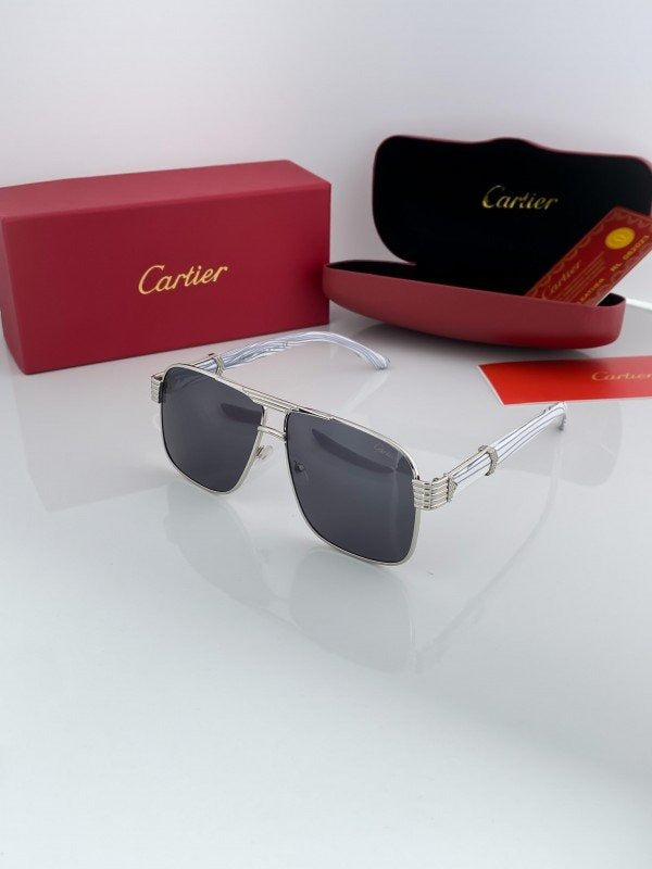 Cartier Silver Black 3364 Sunglasses Main image