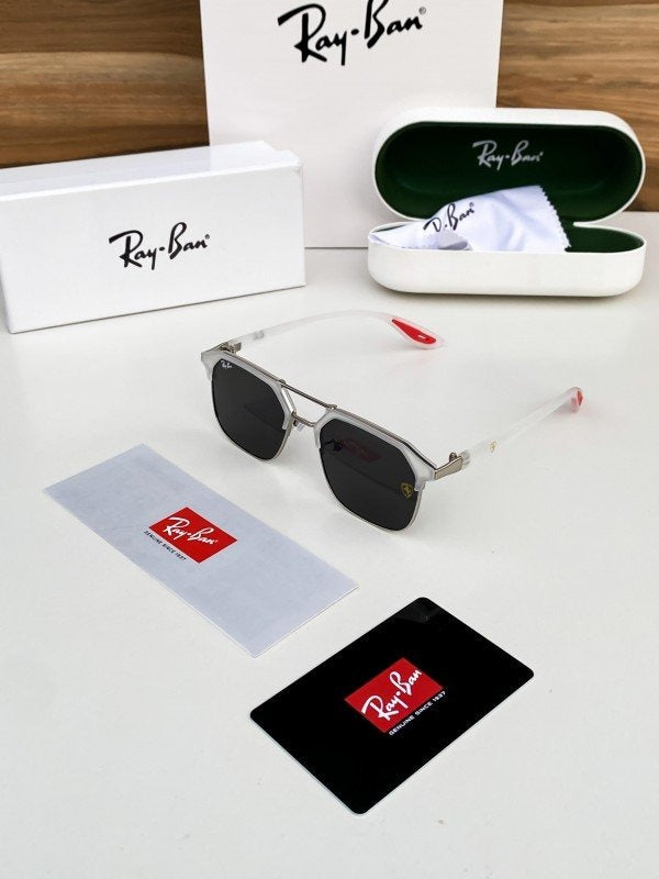 Rayban04 ice black red Main image