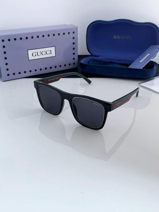Gucci Black Green SID 1001 Sunglasses Main image