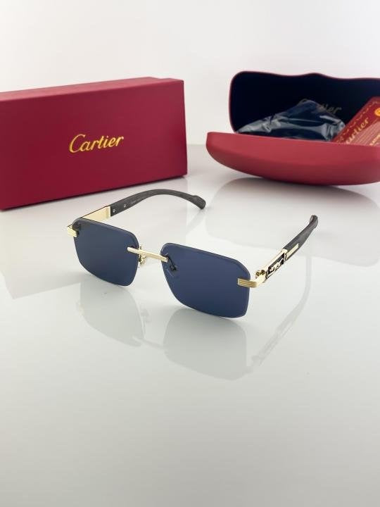 Cartier Gold Black 3116 Sunglasses Main image