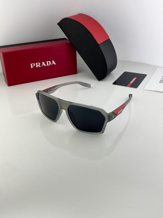 Prada Grey Black SP91 Sunglasses Main image