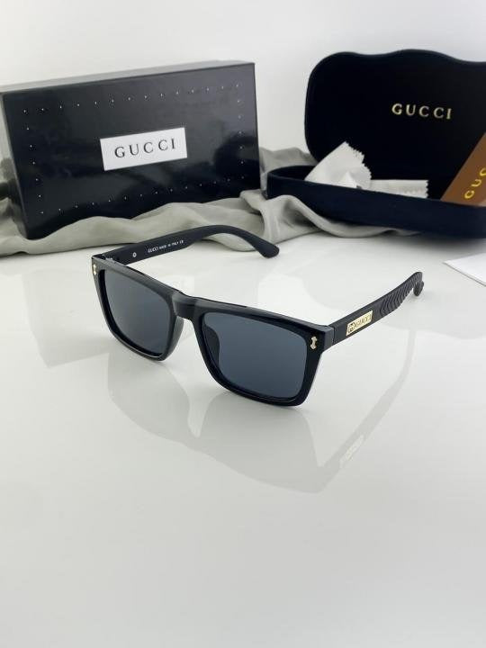 Gucci Black 3700-25 Sunglasses Main image