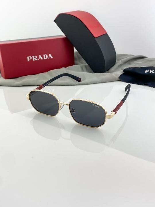 Prada Gold Black 996 Sunglasses Main image