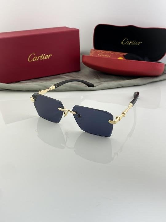 Cartier Gold Black 3072 Sunglasses Main image