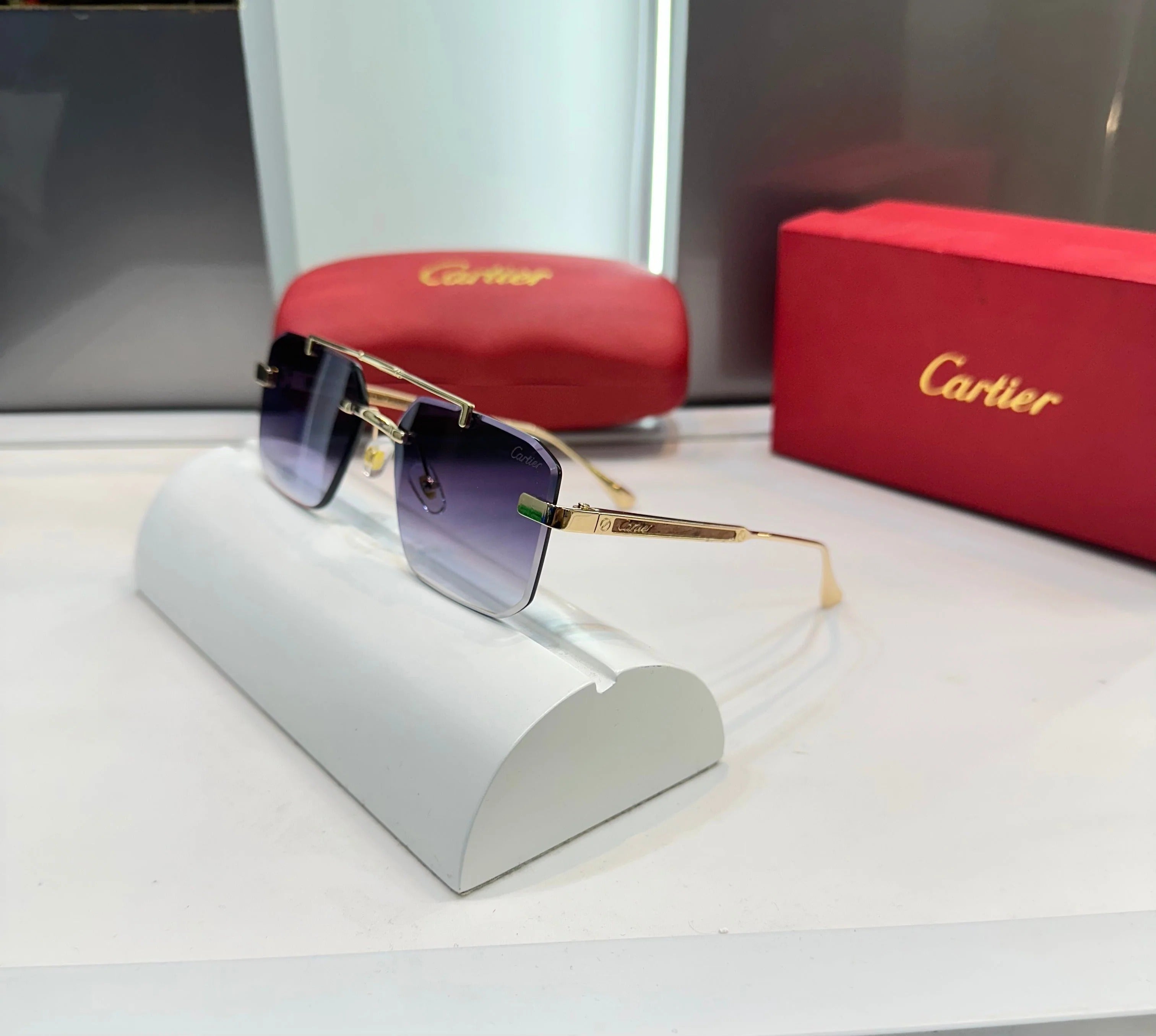 Cartier 3148 Gold Purple Ultimate Luxury Shade
