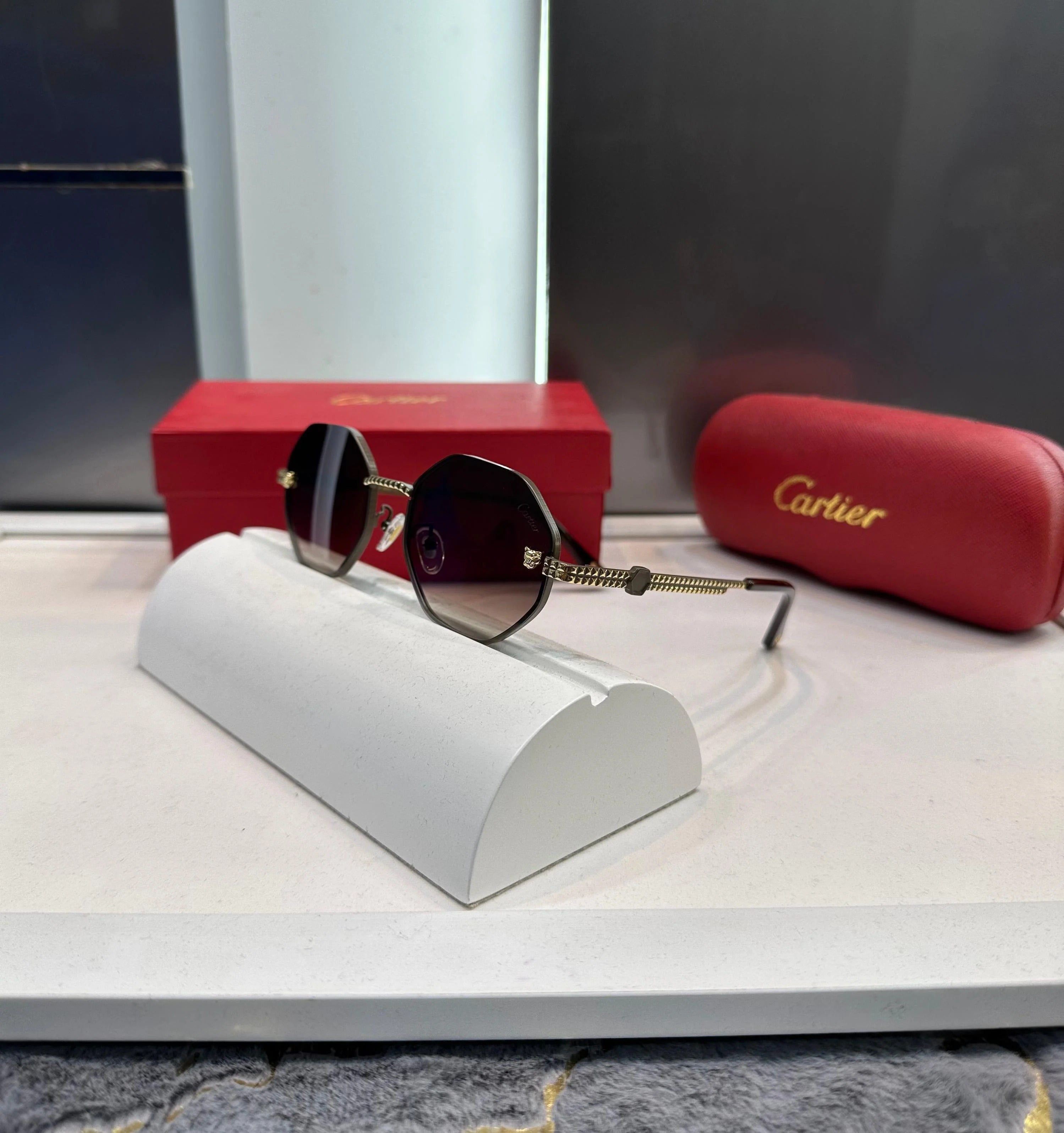 Cartier Brown 3553 Ultimate Luxury Shade Main image