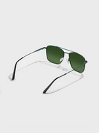 SAM & MARSHALL VEIN -  Square Sunglasses UV Protected Lens VEIN_GREEN_GREEN_2930