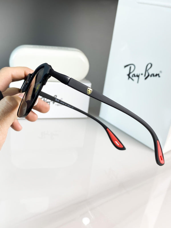 LUXURY SHADES #04 FULL BLACK BRANDED PREMIUM SUNGLASS