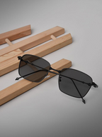 SAM & MARSHALL -  Rectangle with UV Protected Lens Sunglasses