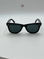 Classic Wayfarer-Style Sunglasses – Black Frame with Grey Lenses | Unisex Retro Eyewear