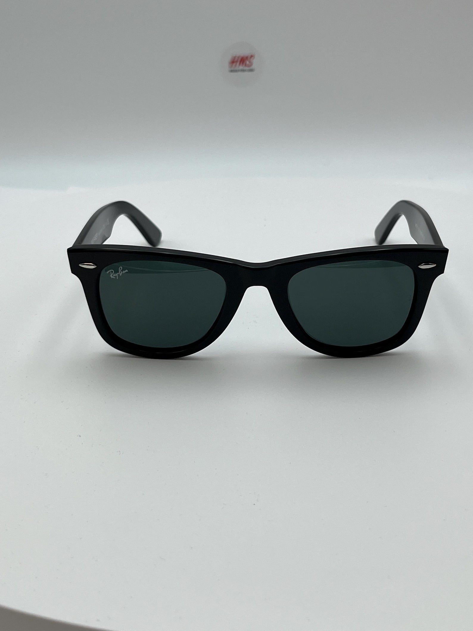 Classic Wayfarer-Style Sunglasses – Black Frame with Grey Lenses | Unisex Retro Eyewear