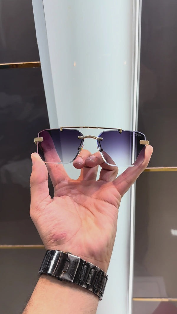 Cartier 3148 Gold Purple Ultimate Luxury Shade