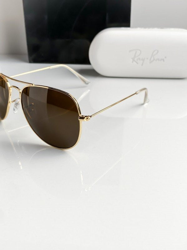 Rayban gold brown 3026
