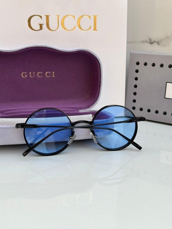 Gucci Black Blue Metal 4021 Sunglasses Secondary image
