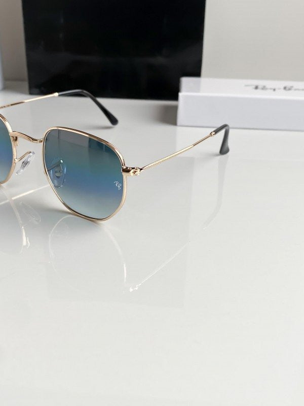 Rayban gold blue shade 3548
