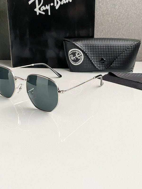 Rayban hexa silver black 3548