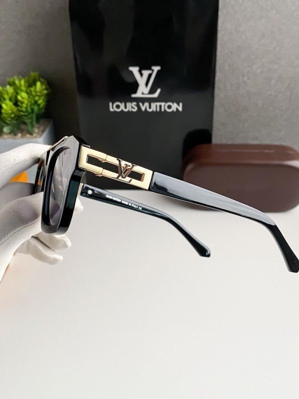 Louis Vuitton 121B Gold Sunglasses