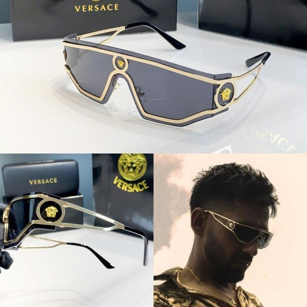 Versace Gold Black 4291 Sunglasses