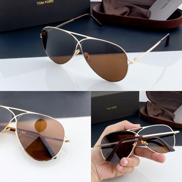 Tom Ford Gold Brown 0488 Sunglasses