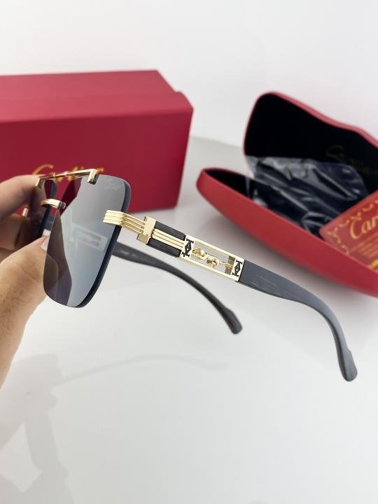 Cartier Gold Black 3120 Sunglasses