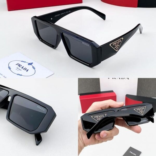 Prada Black 132 Sunglasses