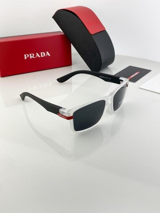 Prada White Black 78 Sunglasses
