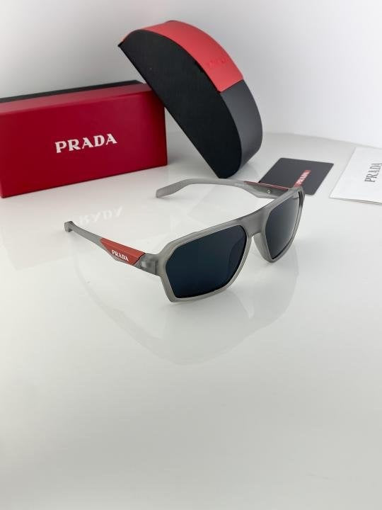 Prada Grey Black SP91 Sunglasses