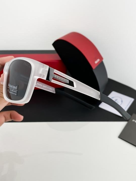 Prada White Black 9915 Sunglasses