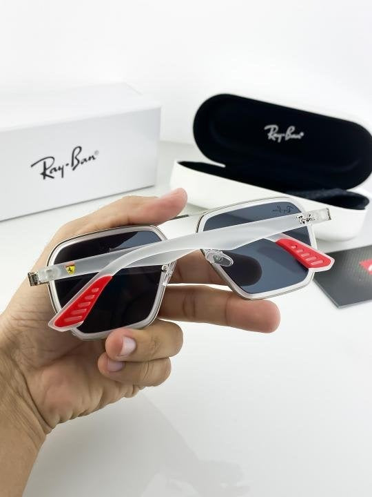 RAYBAN ICE BLACK RED 10 Secondary image