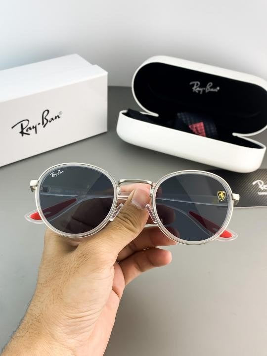 RAYBAN WHITE BLACK 02 3675
