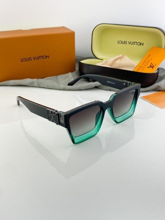 Louis Vuitton Black Blue 65N Sunglasses Main image
