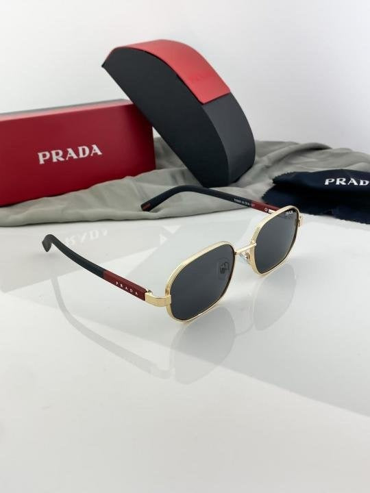 Prada Gold Black 996 Sunglasses Secondary image