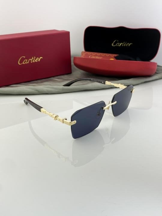 Cartier Gold Black 3072 Sunglasses Secondary image