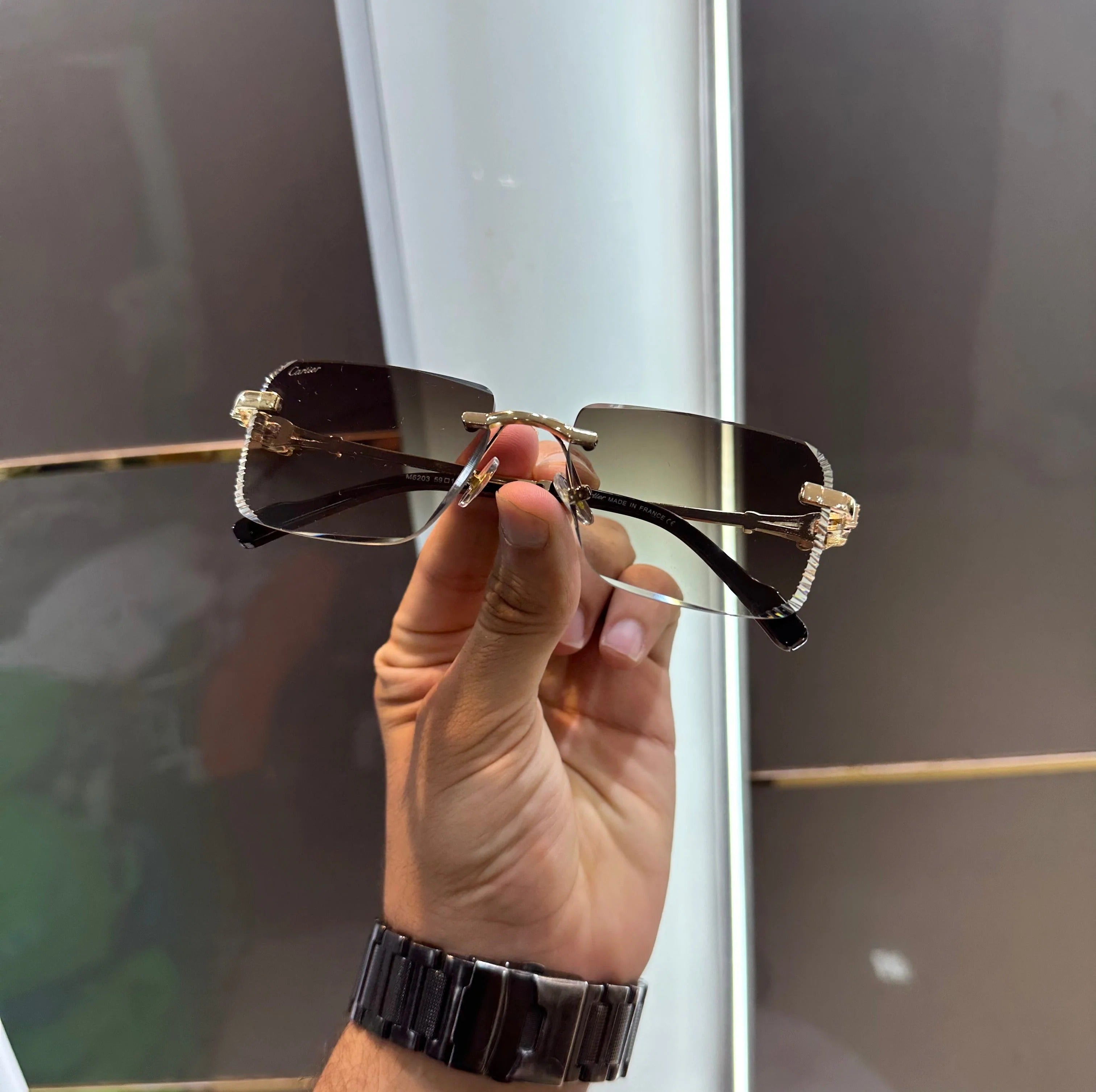 Cartier 6203 Gold Brown Ultimate Luxury Shade