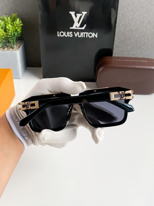 Louis Vuitton 121B Gold Sunglasses