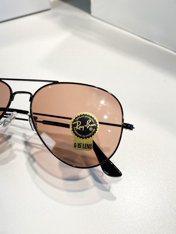 Rayban black brown candy 3025