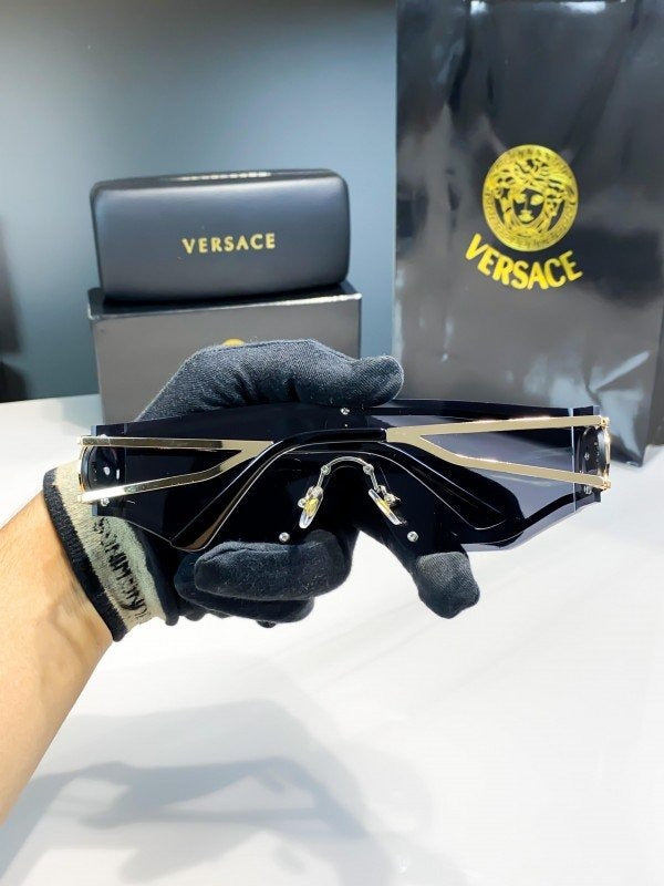 Versace Gold Black 4291 Sunglasses
