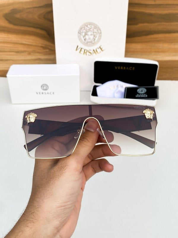 Versace Gold Brown 10086 Sunglasses