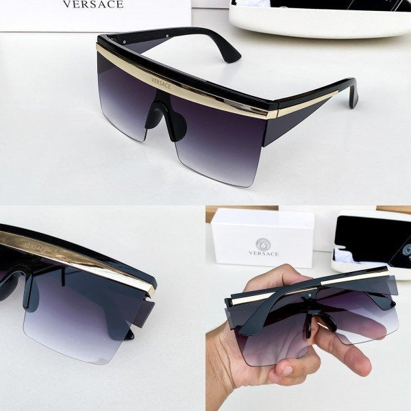 Versace Black Shaded 61 Sunglasses