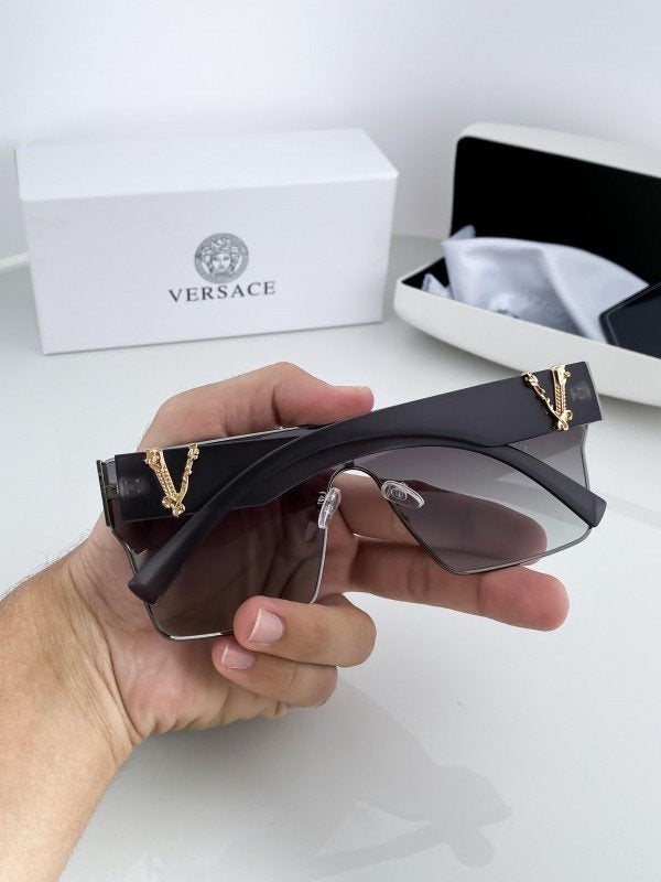 Versace Grey Shaded 10086 Sunglasses