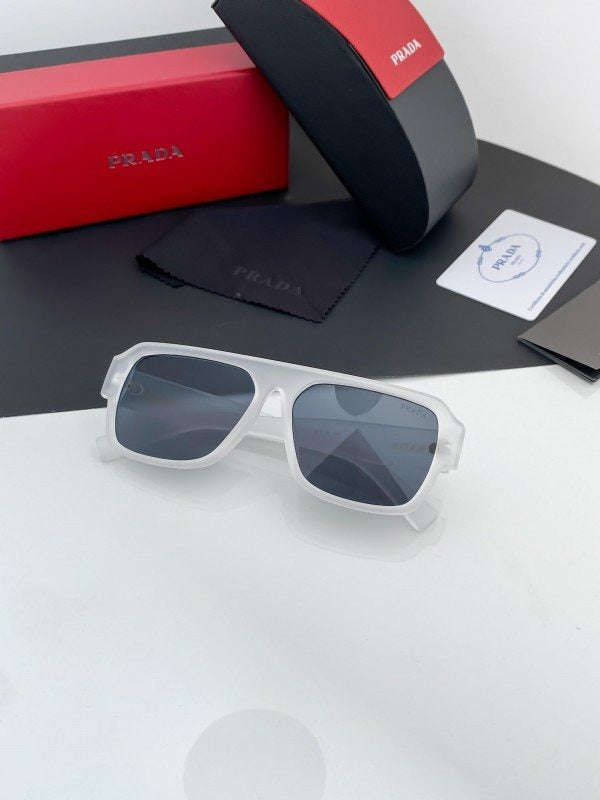 Prada White Black 22Y Sunglasses