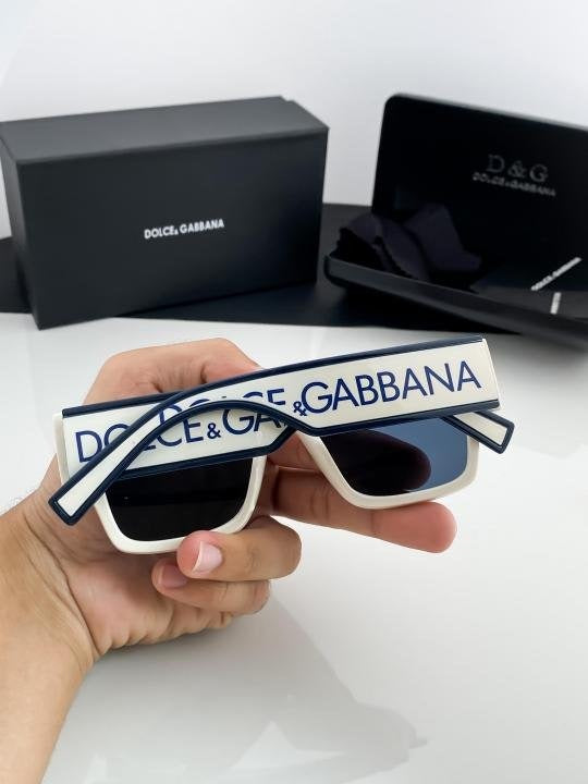 Dolce & Gabbana White Blue 6184 Sunglasses