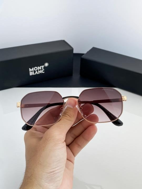 Mont Blanc Gold Purple 2253 Sunglasses