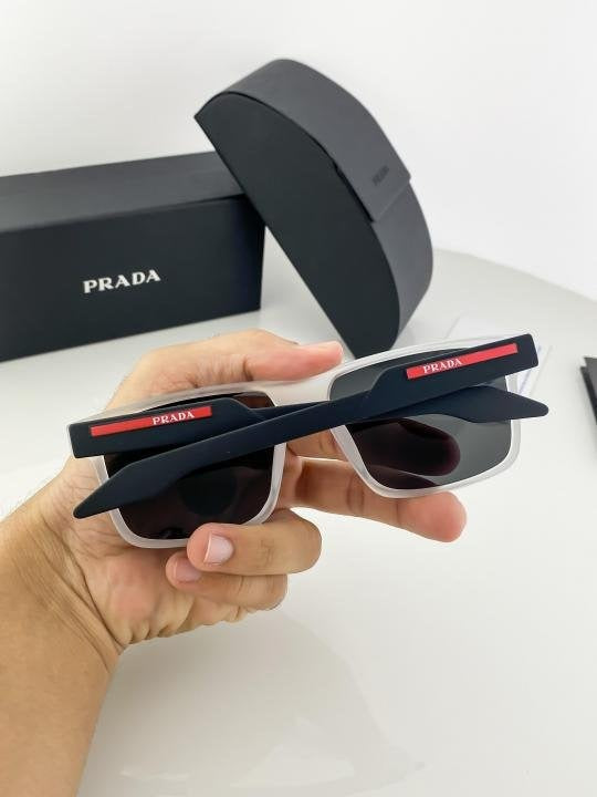Prada Black White 2438 Sunglasses